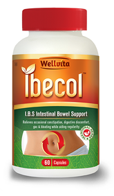 Wellvita Ibecol Intestinal Bowel Support 60 Capsules